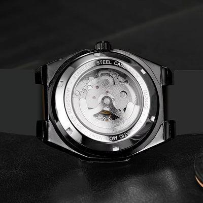 Reloj Automático Mecánico con Correa de Caucho - Image 13