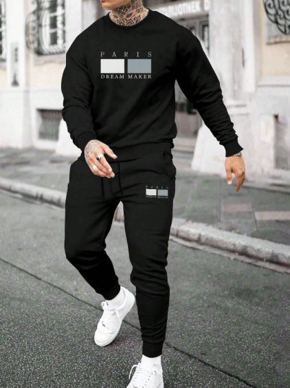 Suéter Cuello Redondo Casual Deportivo Hombre Talla Europea - Image 14