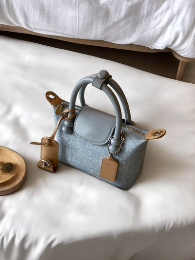 Bolso Mensajero Acolchado con Textura Dumpling para Mujer - Image 12