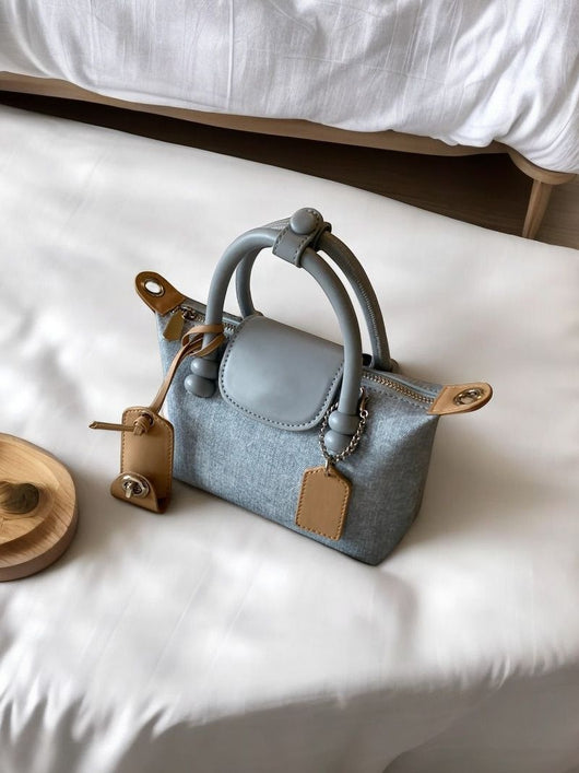Bolso Mensajero Acolchado con Textura Dumpling para Mujer - Image 12