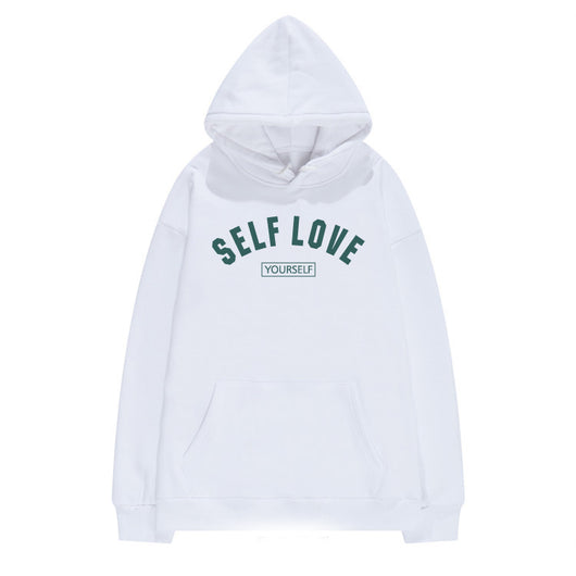 Sudadera con Capucha de Color Sólido para Mujer - Image 3