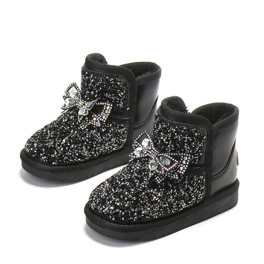 Zapatos de Algodón Acolchados Plus Velvet para Mujer - Calidez y Confort - Image 3