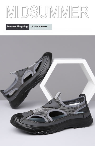 Sandalias Hombre Verano Malla Transpirable Comodas Casuales Playa - Image 11