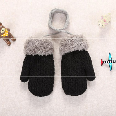 Guantes Térmicos de Punto con Cuello y Forro de Terciopelo - Image 12