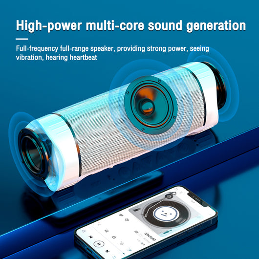 Parlante Bluetooth 3D con Iluminación Inteligente y Sonido Envolvente - Image 2