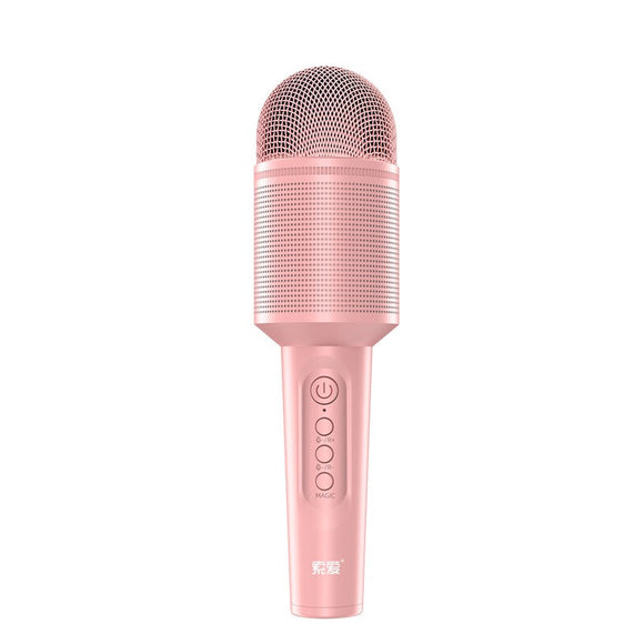 Micrófono Inalámbrico Karaoke con Bluetooth Integrado