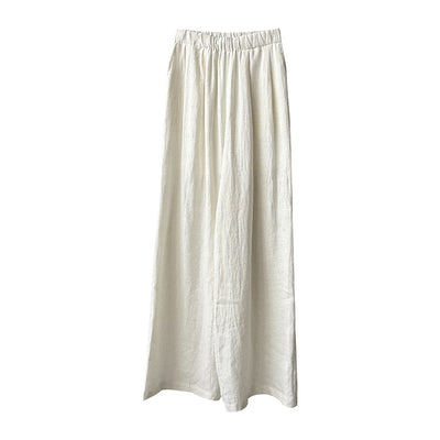 Pantalón Drapeado Slim Cintura Alta con Pierna Ancha - Image 6
