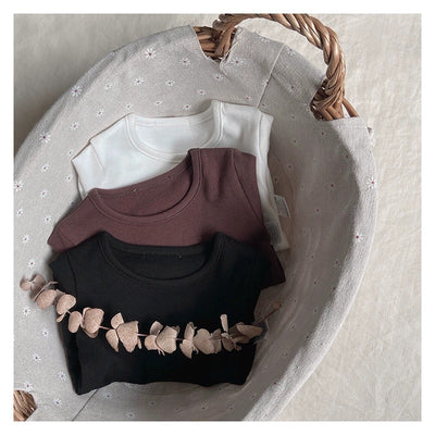 Playera Básica de Cuello Redondo para Niños Pequeños - Image 9