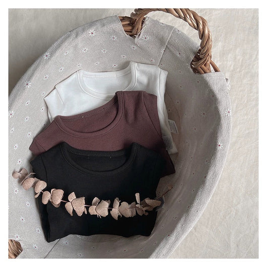 Playera Básica de Cuello Redondo para Niños Pequeños - Image 9