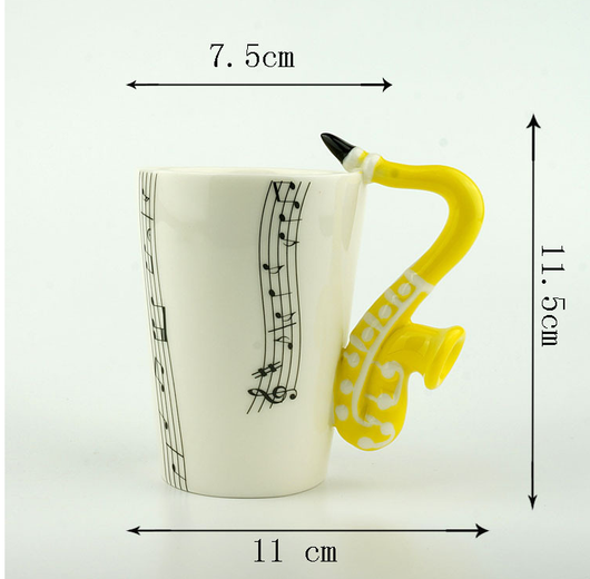 Taza de Cerámica Diseño Violín para Café, Té y Bebidas - Regalo Musical Perfecto - Image 15