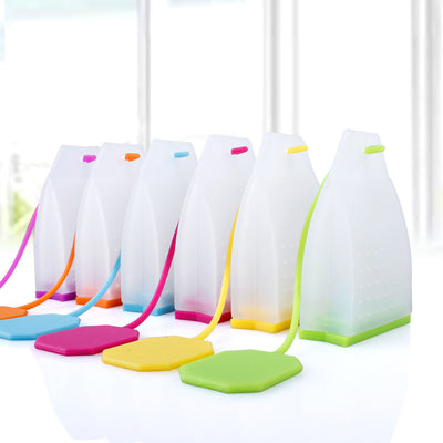 Infusor de Té en Silicona Reutilizable - Resistente al Calor y 100% Seguro