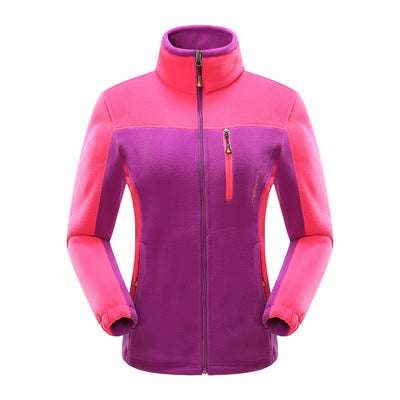 Cardigan de Polar Cálido para Parejas con Contraste de Colores - Image 8