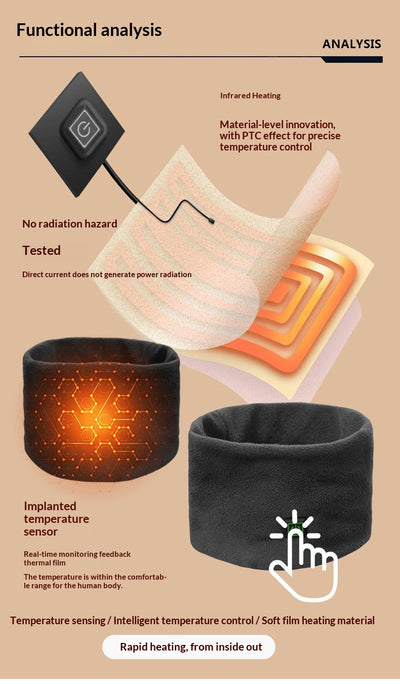 Cuello Térmico USB con 3 Velocidades de Calor - Image 12