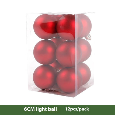 Bola de Navidad Roja Electrochapada - Adorno Colgante para Árbol - Image 13