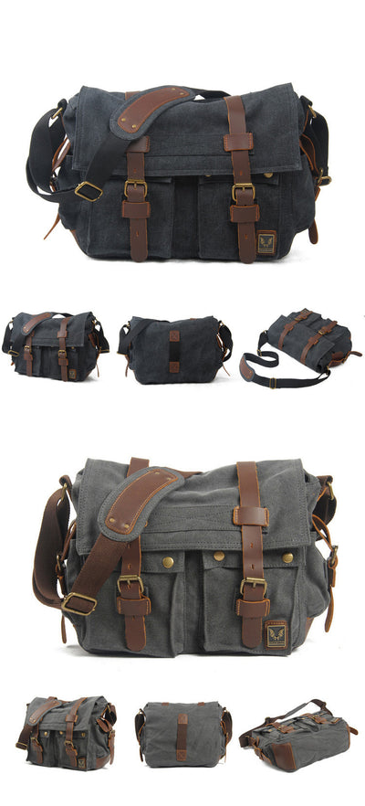 Bolsa Bandolera de Lona para Hombre - Image 21