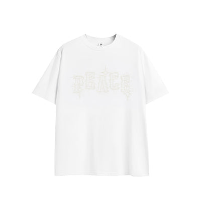 Camiseta Holgada Estampado Foam Puff para Hombre - Image 6