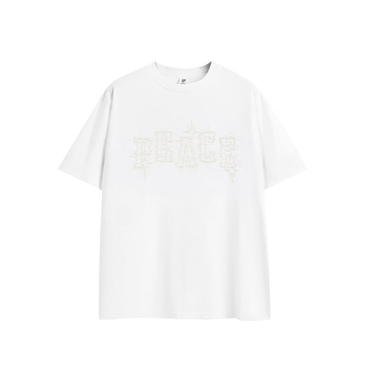 Camiseta Holgada Estampado Foam Puff para Hombre - Image 6