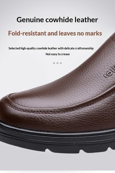 Zapatos de Cuero Genuino con Cordones para Hombre - Estilo Ejecutivo Casual - Image 17