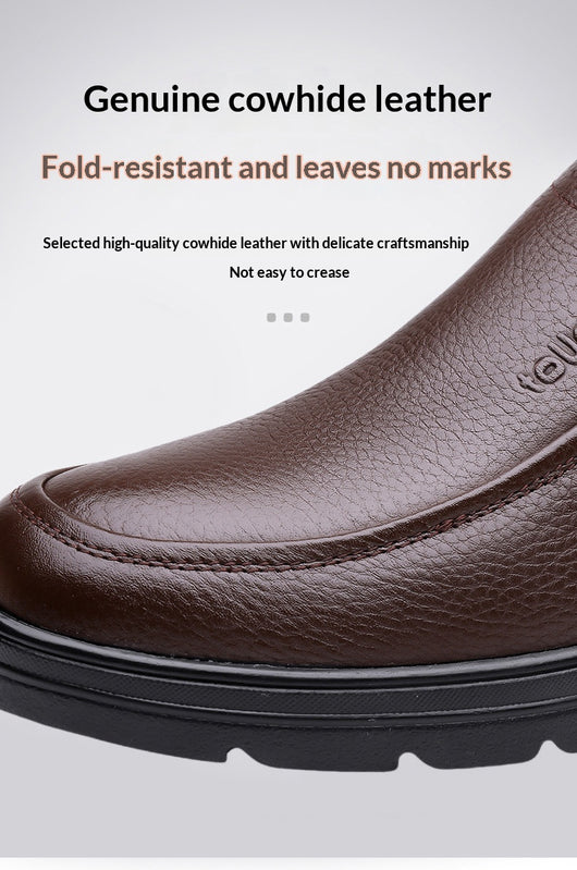 Zapatos de Cuero Genuino con Cordones para Hombre - Estilo Ejecutivo Casual - Image 17