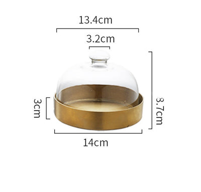 Campana de Vidrio Transparente Estilo Europeo para Tartas - Image 8