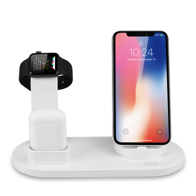 Soporte de Carga Triple para Apple Watch, AirPods y iPhone - Image 10