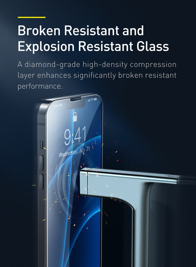 Protector de Pantalla de Cristal Templado Premium 0.3mm para iPhone 5.4" - Image 17
