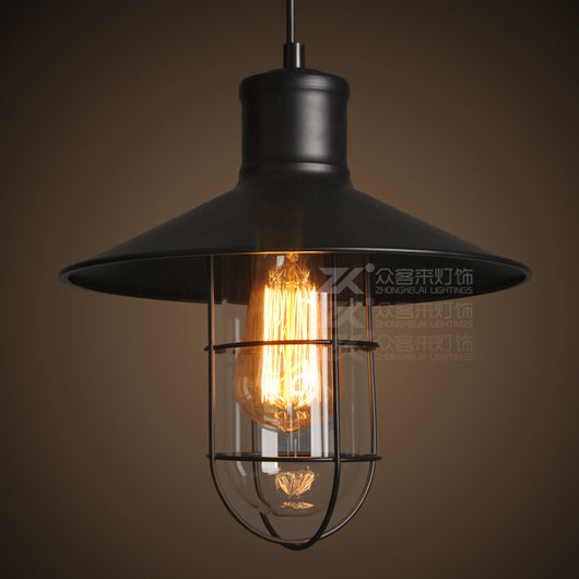 Lámpara Colgante Industrial de Vidrio Templado Resistente para Bares y Restaurantes - Image 11