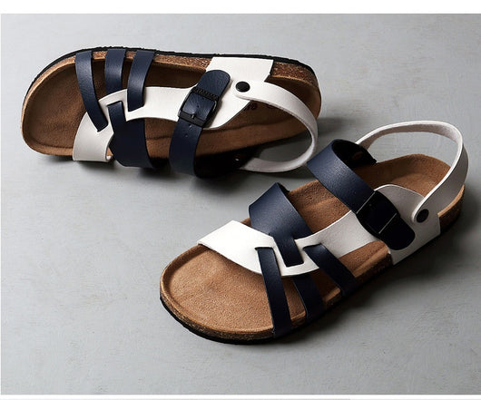 Sandalias Hombre Diseño Calado con Corcho Natural - Image 12