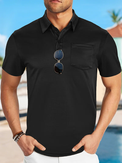 Camisa Casual Deportiva Transpirable con Cuello Solapa - Image 10
