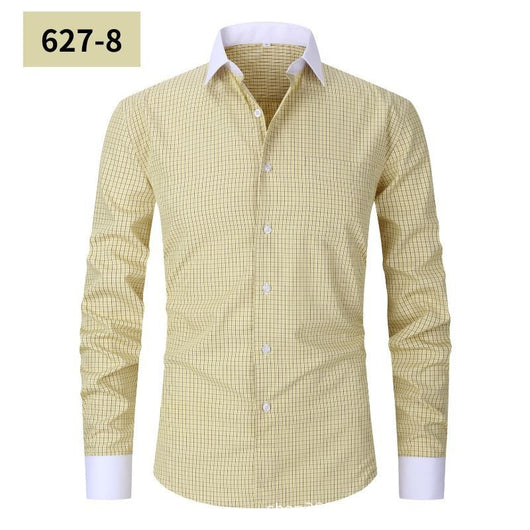 Camisa Rayada de Verano para Hombre Talla Grande - Image 9