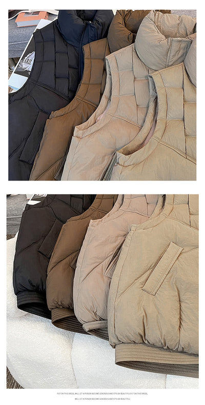 Chaleco Casual de Cuello Parado - Diseño Versátil y Moderno - Image 7