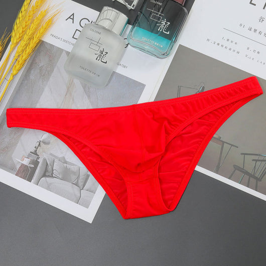 Bóxer Transparente Hombre Cintura Baja Seda Hielo Ultrafino Tanga - Image 7