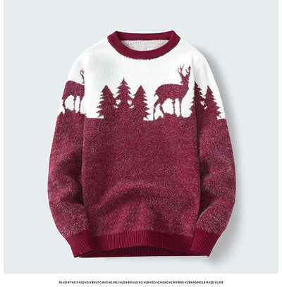 Suéter Pullover Hombre Cuello Redondo Jacquard - Image 18