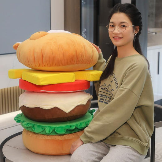 Almohada Respaldo Hamburguesa para Cama y Sofá - Image 10