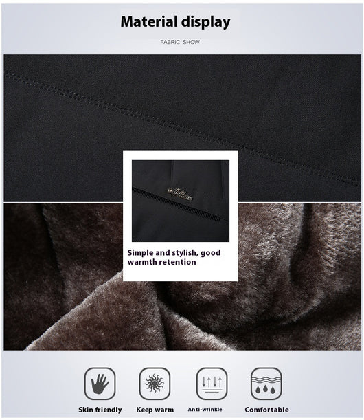 Abrigo Acolchado de Algodón para Papá - Chaqueta Cálida Otoño Invierno - Image 24