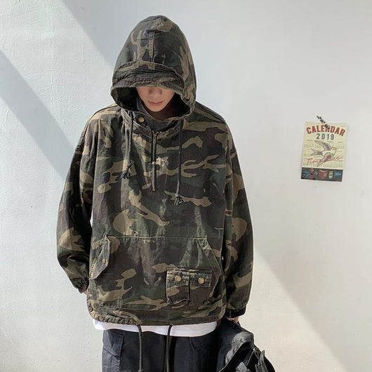 Chaqueta Táctica Camuflaje Estilo Militar Moderna - Image 4