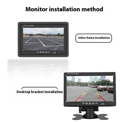 Monitor para Auto 7 Pulgadas - Pantalla Reversible HD - Image 20