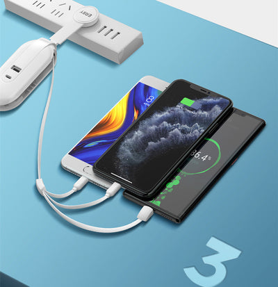 Cargador Multifunción 3 en 1 para Dispositivos Móviles - Image 13