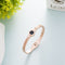 Women's Rose Dorado Stud Earrings Fashion Bracelet Rose Dorado bracelet
