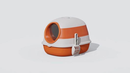 Arenero Plegable Cerrado para Gatos - Diseño Compacto y Higiénico - Image 8