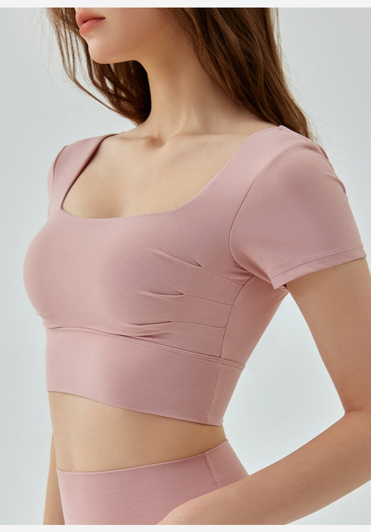 Top Deportivo Mujer con Espalda Calada y Sostén Extraíble - Image 10