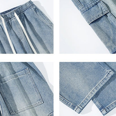 Jeans de Trabajo Retro Americano para Hombre - Estilo Trendy - Image 4