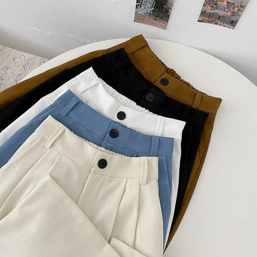 Pantalón Palazzo Blanco de Cintura Alta con Caída Elegante - Image 3