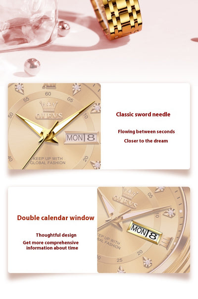 Reloj de Cuarzo para Mujer con Números Romanos Resistente al Agua - Image 18