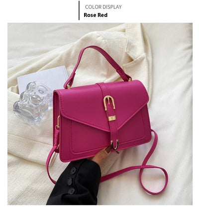 Bolso Bandolera Cuadrado Pequeño de Un Hombro para Mujer - Image 6