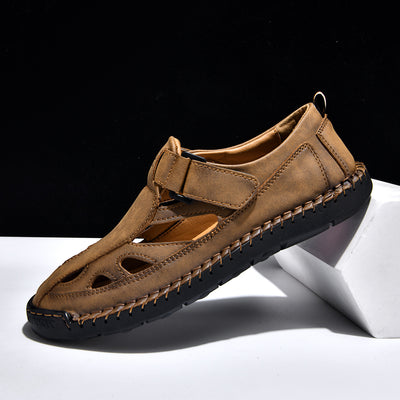 Sandalias Cerradas Tejidas a Mano para Hombre - Transpirables y Cómodas - Image 24