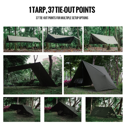 Toldo para Asados y Camping Resistente al Sol y la Lluvia - Image 5