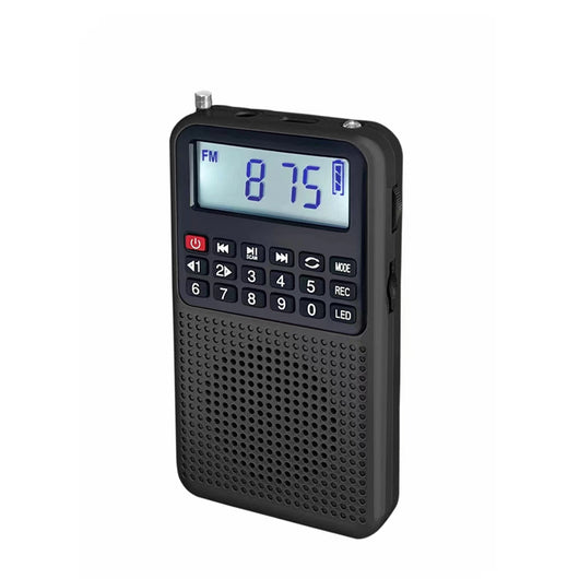 Radio Portátil FM con Bluetooth, Subwoofer y Reproductor de Historias - Image 4