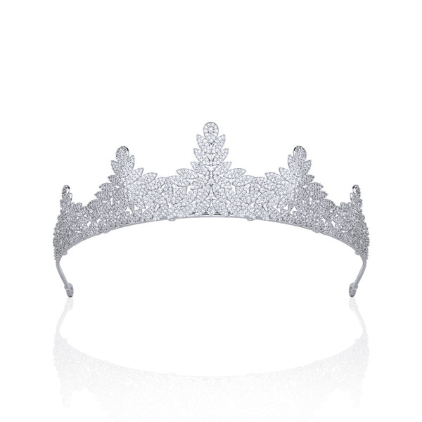 Tiara Nupcial Elegante - Accesorios para el Cabello de Novia Estilo Europeo - Image 5