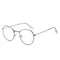 Gafas Retro Coreanas de Marco Pequeño con Espejo Plano y Metal